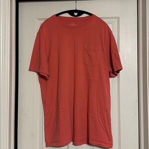 Vineyard Vines Coral Pocket T-Shirt